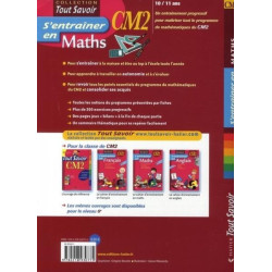 S'entraîner en Maths CM2 - 10/11 ans - Mystik-Boutique.fr, Librairie