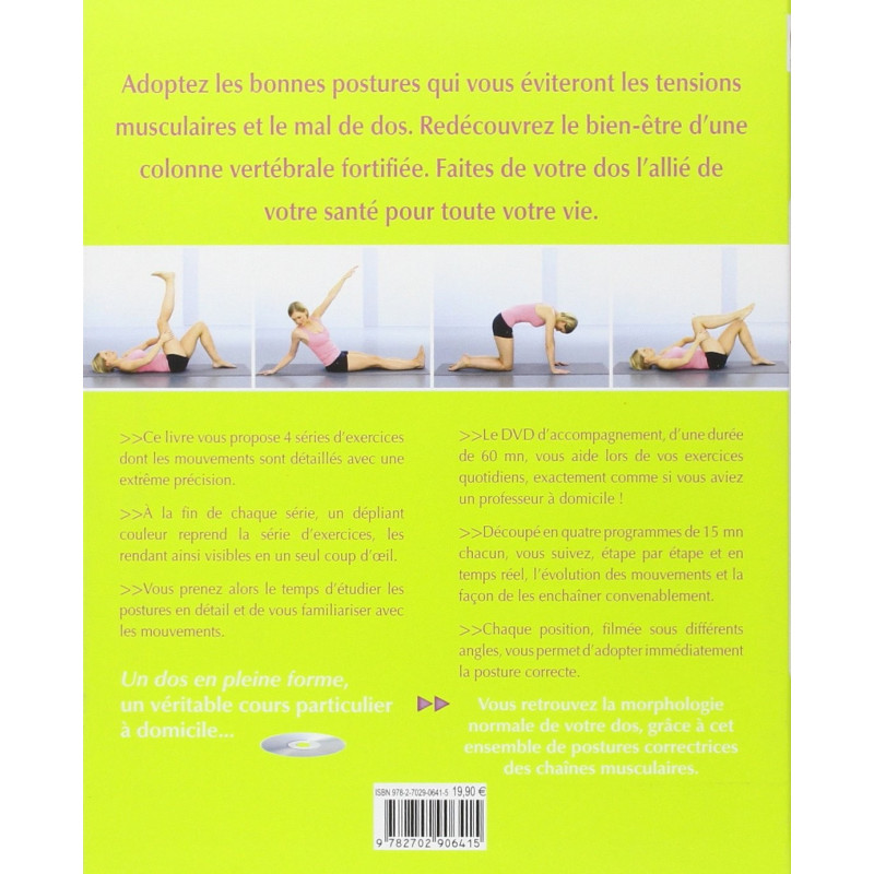 15 minutes chaque jour - Un dos en pleine forme (1 DVD)