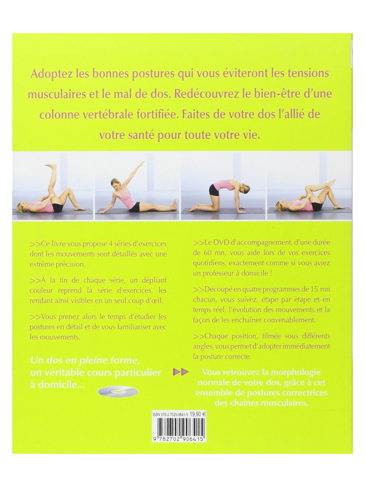 15 minutes chaque jour - Un dos en pleine forme (1 DVD)