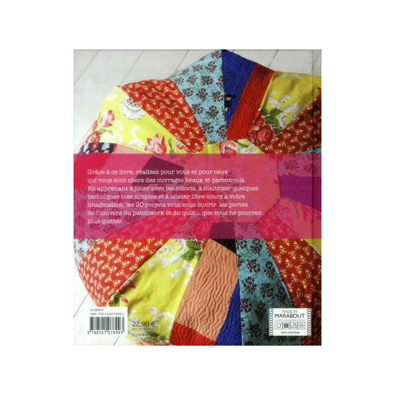 Patchworks & quilts - 20 plaids, coussins, sacs et autres accessoires