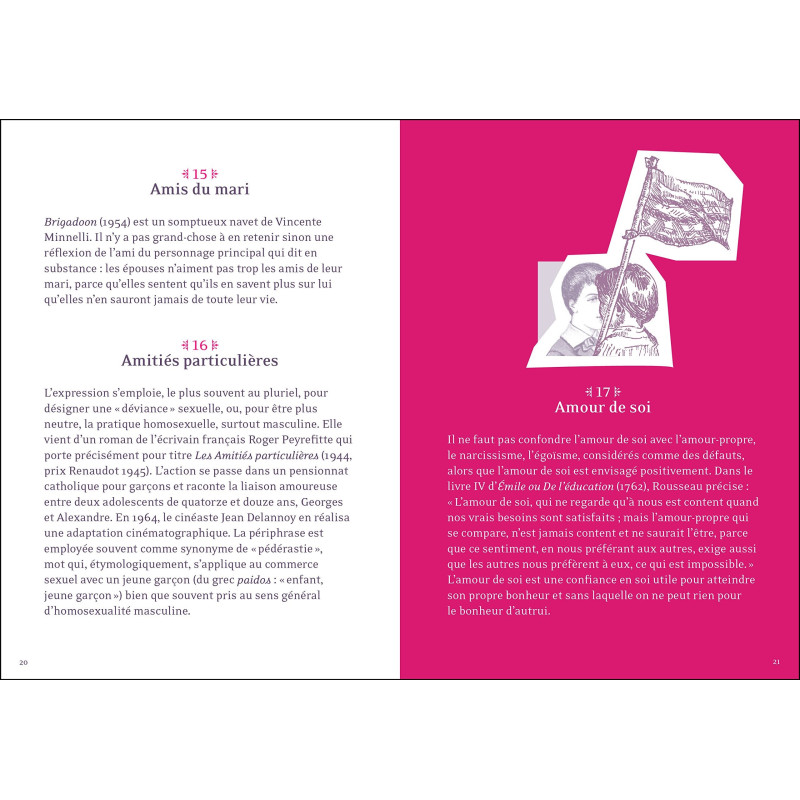 365 mots de l'amour et de l'amitié expliqués