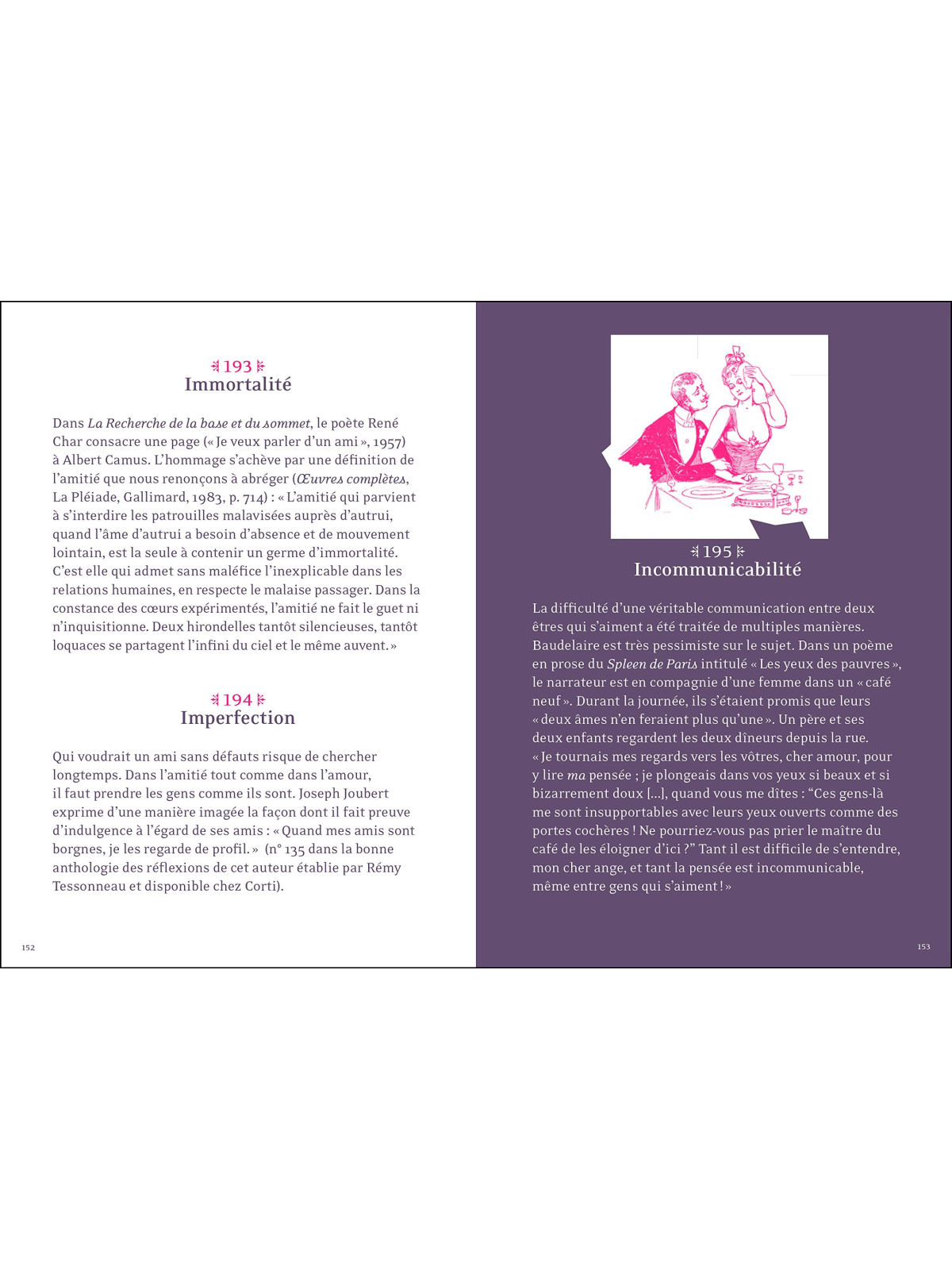 365 mots de l'amour et de l'amitié expliqués