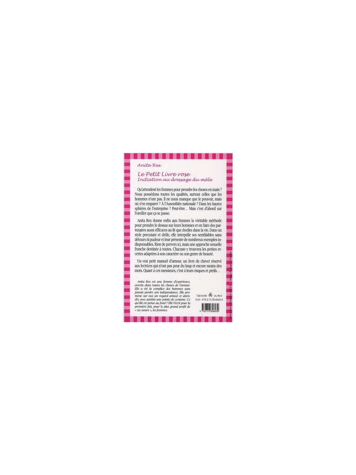 Le Petit Livre rose - Initiation au dressage du mâle