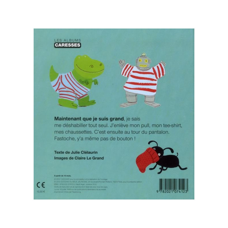 Je me déshabille tout seul