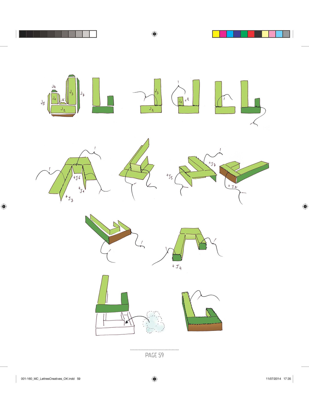 Les lettres créatives