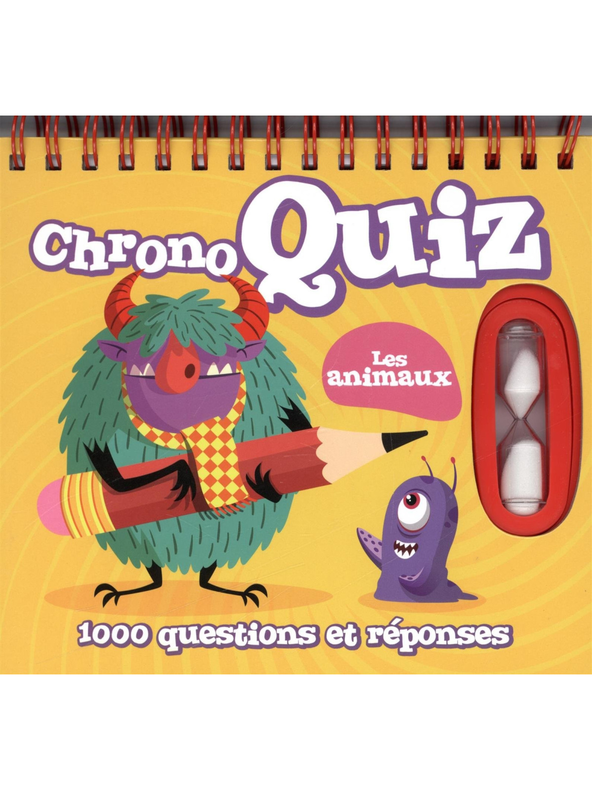 Chrono quiz - les animaux - 1000 questions et réponses
