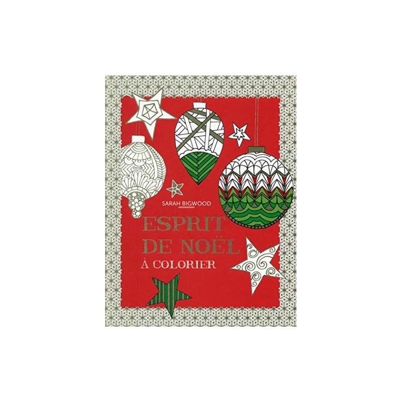 Esprit de Noël à colorier
