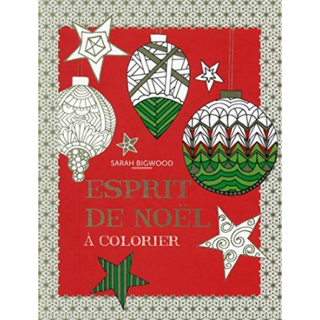 Esprit de Noël à colorier