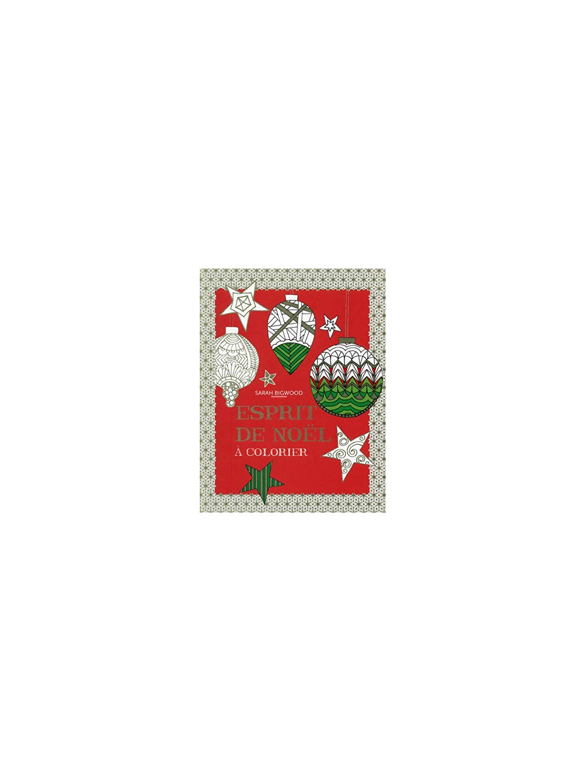 Esprit de Noël à colorier