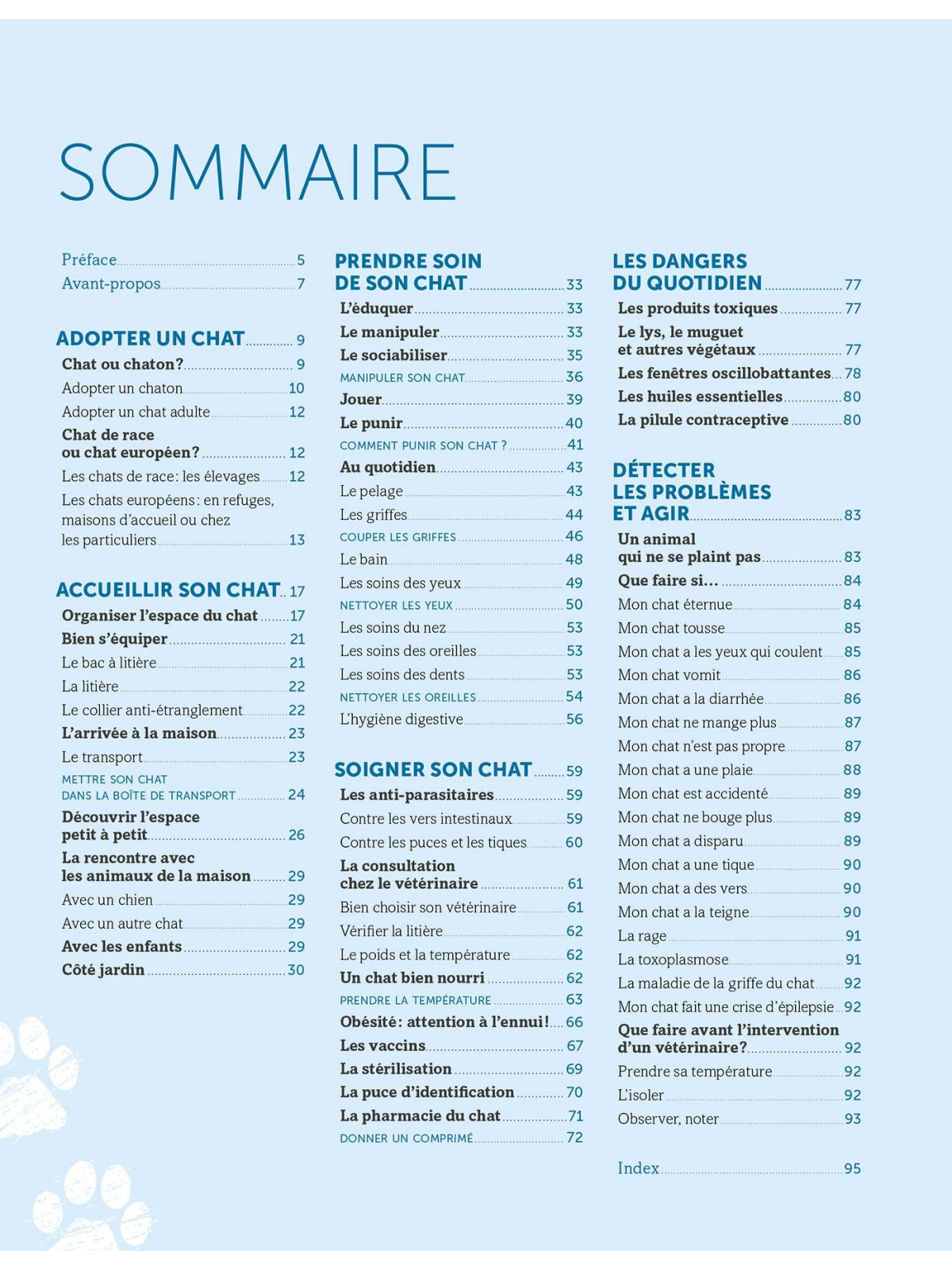 Manuel du chat en bonne santé - Les bons gestes et les bons réflexes