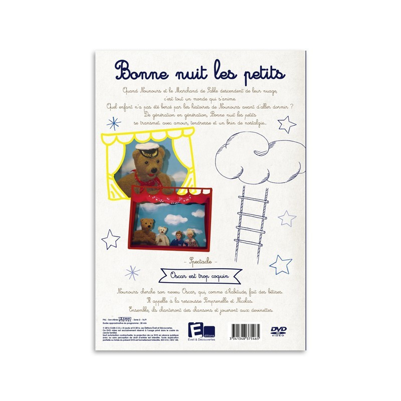 DVD Bonne nuit les petits - Oscar est trop coquin
