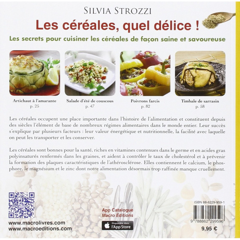 Les céréales, quel délice ! Riches en vitamines et saveurs, bonnes pour la santé