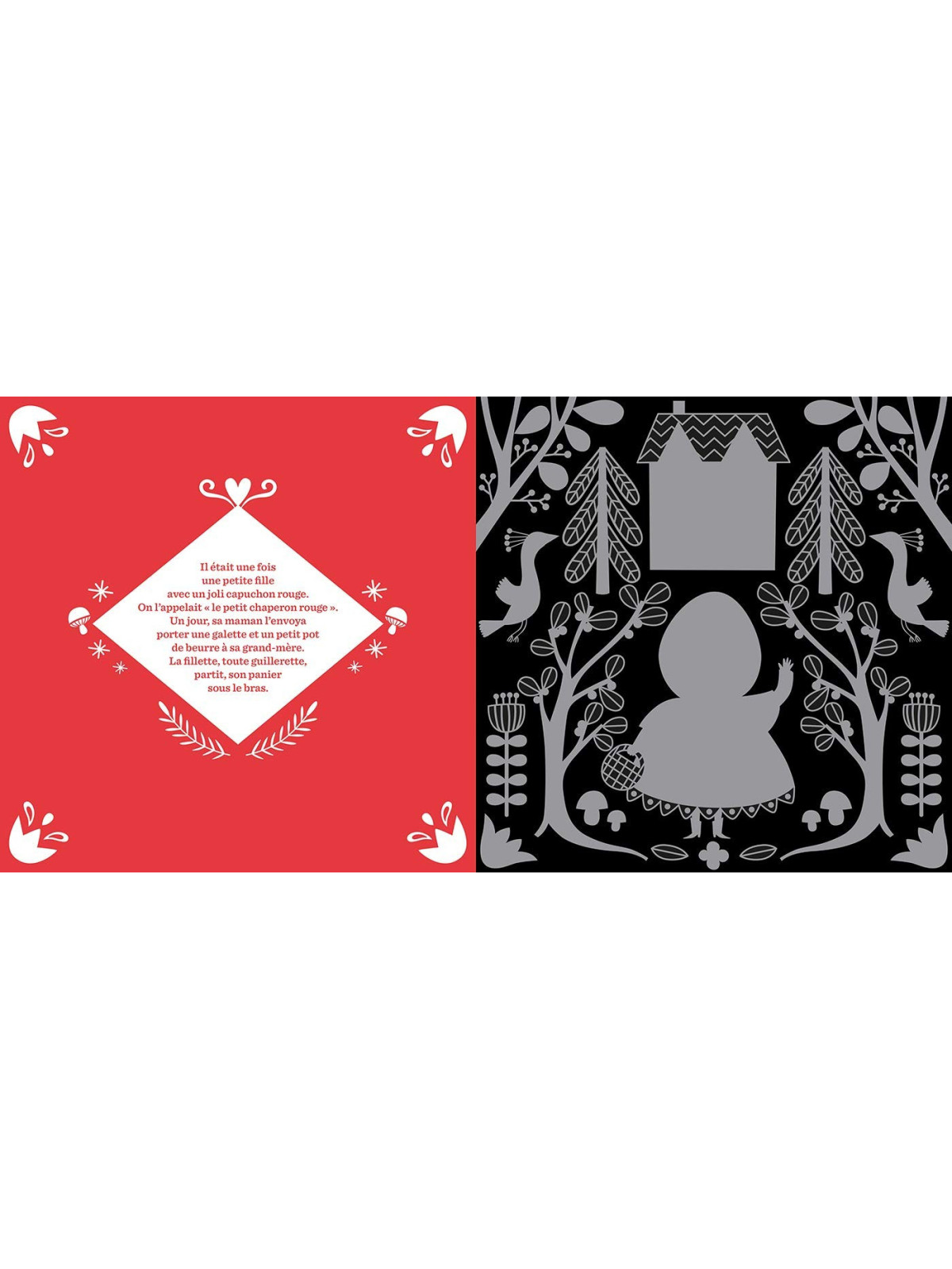 Mes premiers ateliers du calme - Conte à gratter Le Petit Chaperon rouge