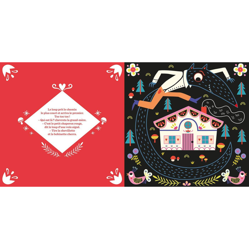 Mes premiers ateliers du calme - Conte à gratter Le Petit Chaperon rouge