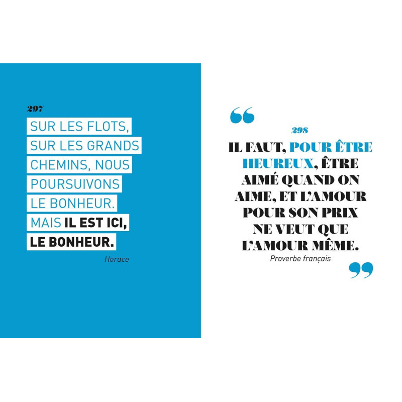 300 idées du bonheur