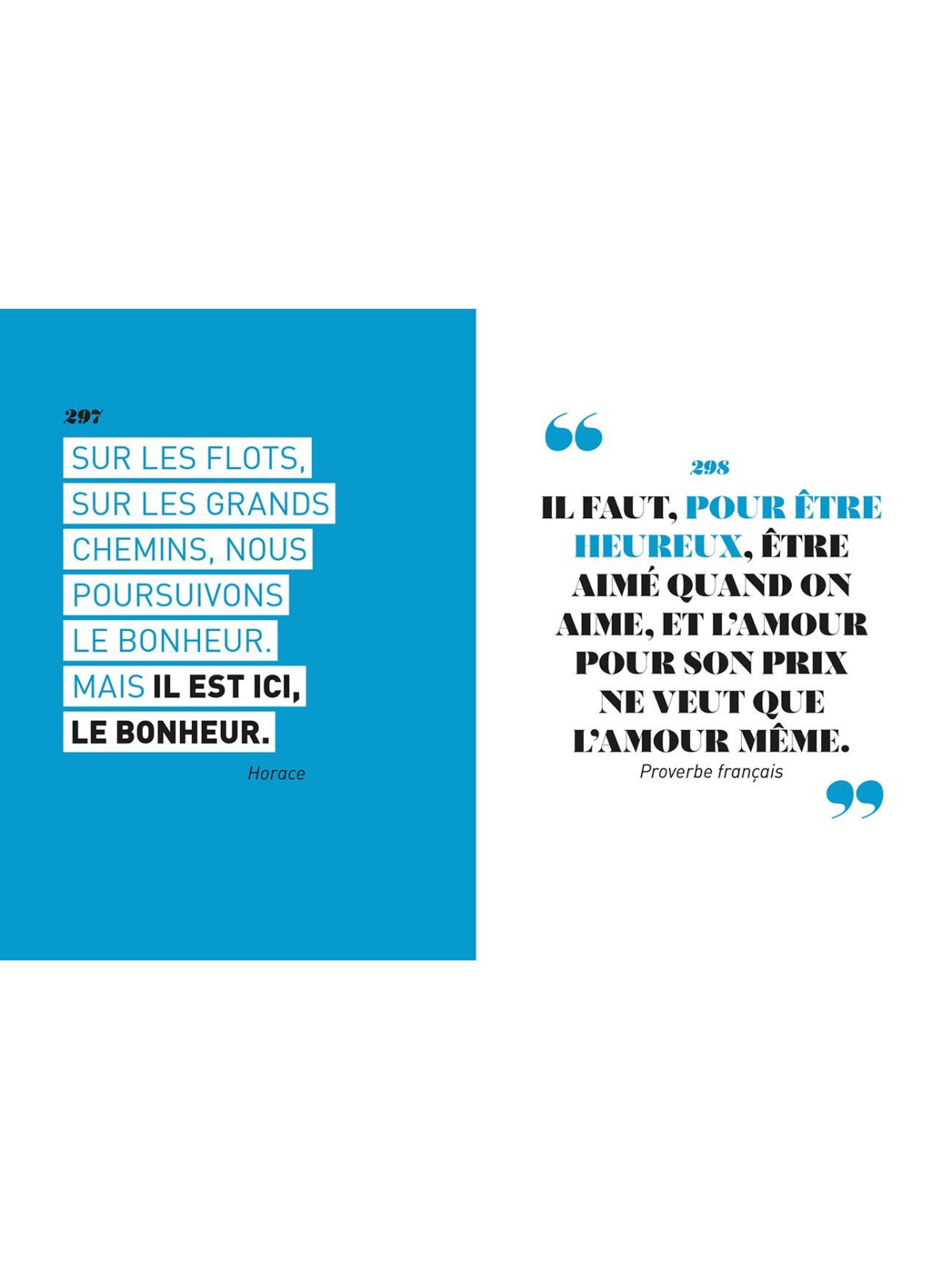 300 idées du bonheur