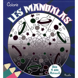Colorie Les mandalas (bleu marine)