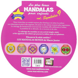 Les plus beaux Mandalas pour enfants - Vol. Symboles 9