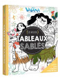 Vaiana, la légende du bout du monde - Les ateliers - Coloriages pailletés - 1 livres, 5 tableaux, 6 tubes de paillettes