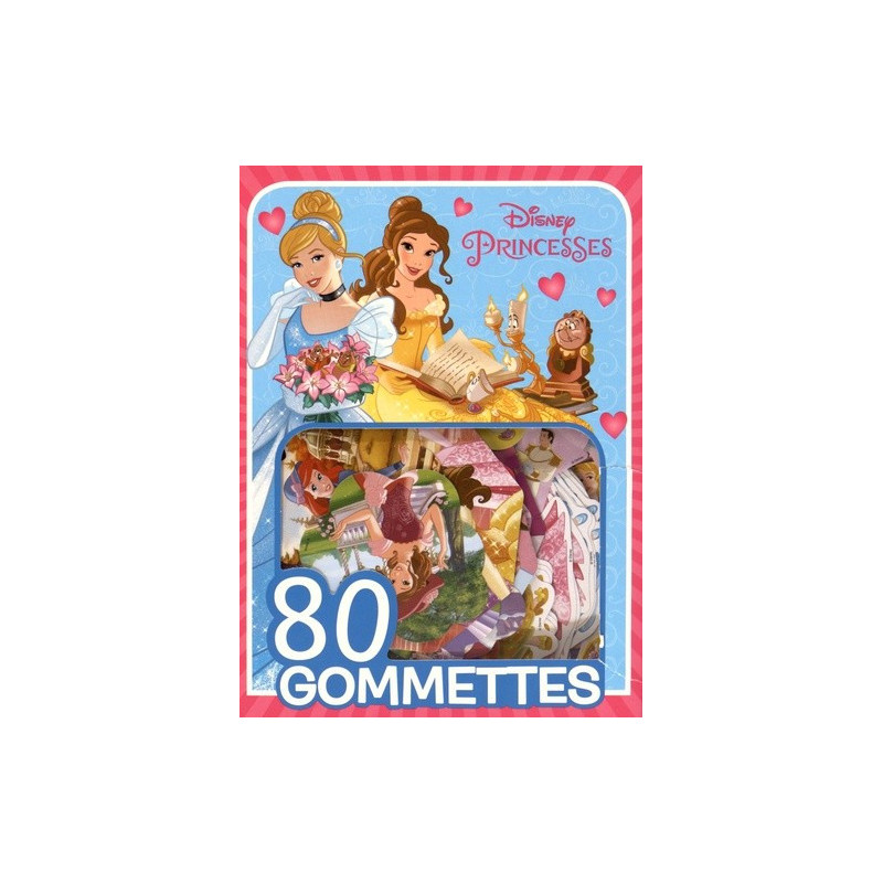 Disney Princesses - 80 gommettes
