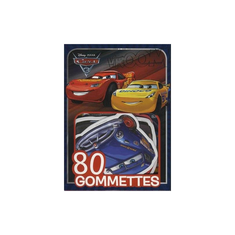 Cars 3 - 80 gommettes