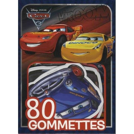 Cars 3 - 80 gommettes