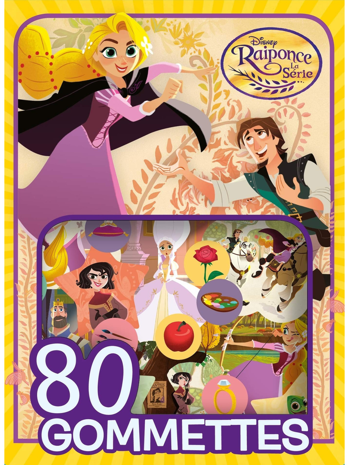 Raiponce La série - 80 gommettes