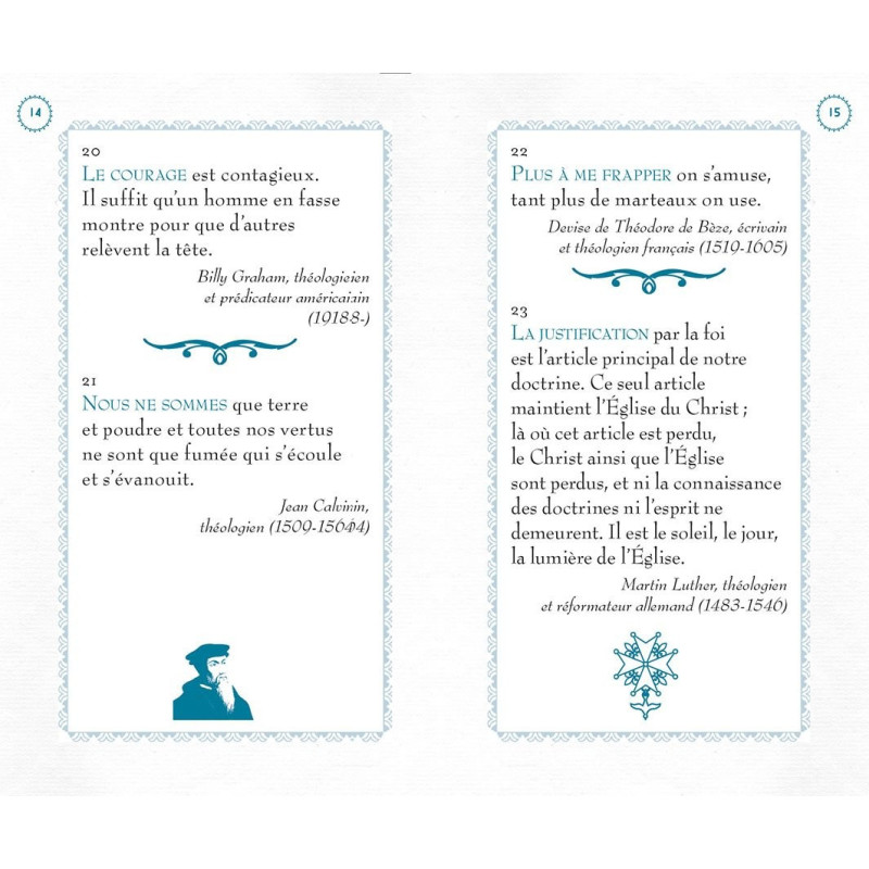 Petit recueil de pensées protestantes