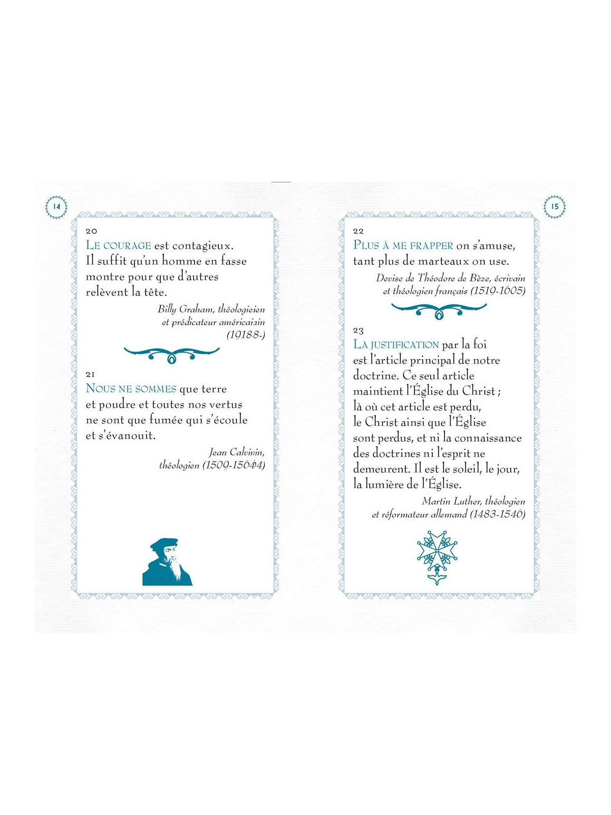 Petit recueil de pensées protestantes