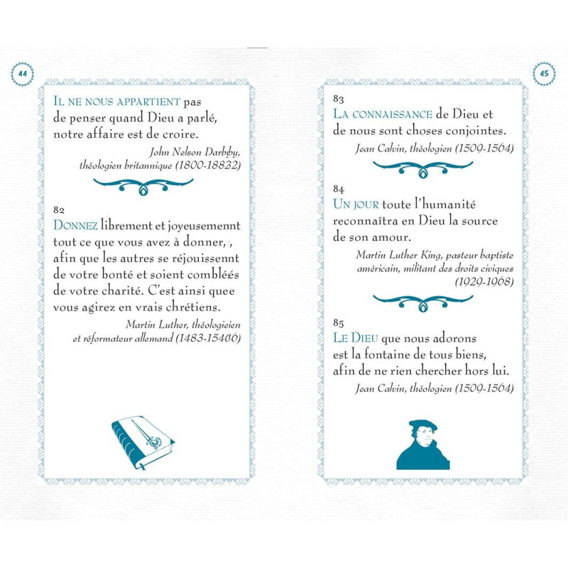 Petit recueil de pensées protestantes