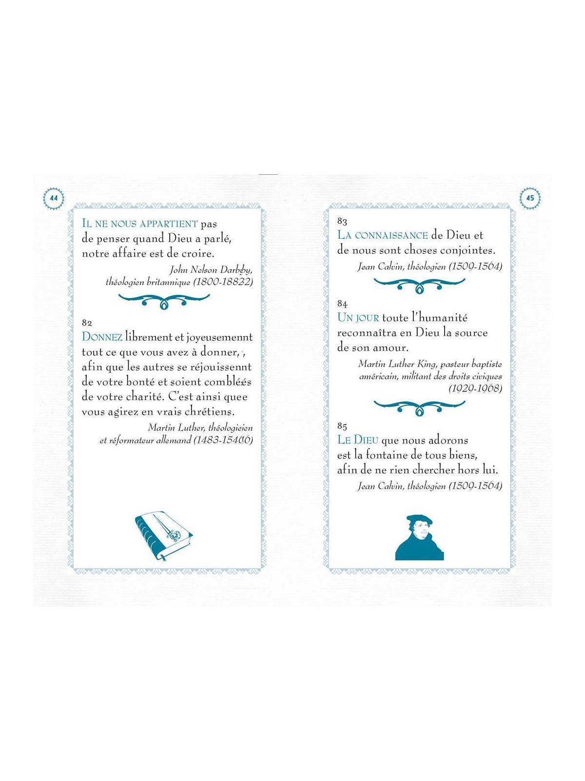 Petit recueil de pensées protestantes