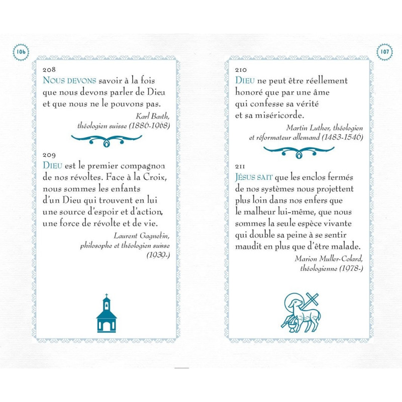 Petit recueil de pensées protestantes