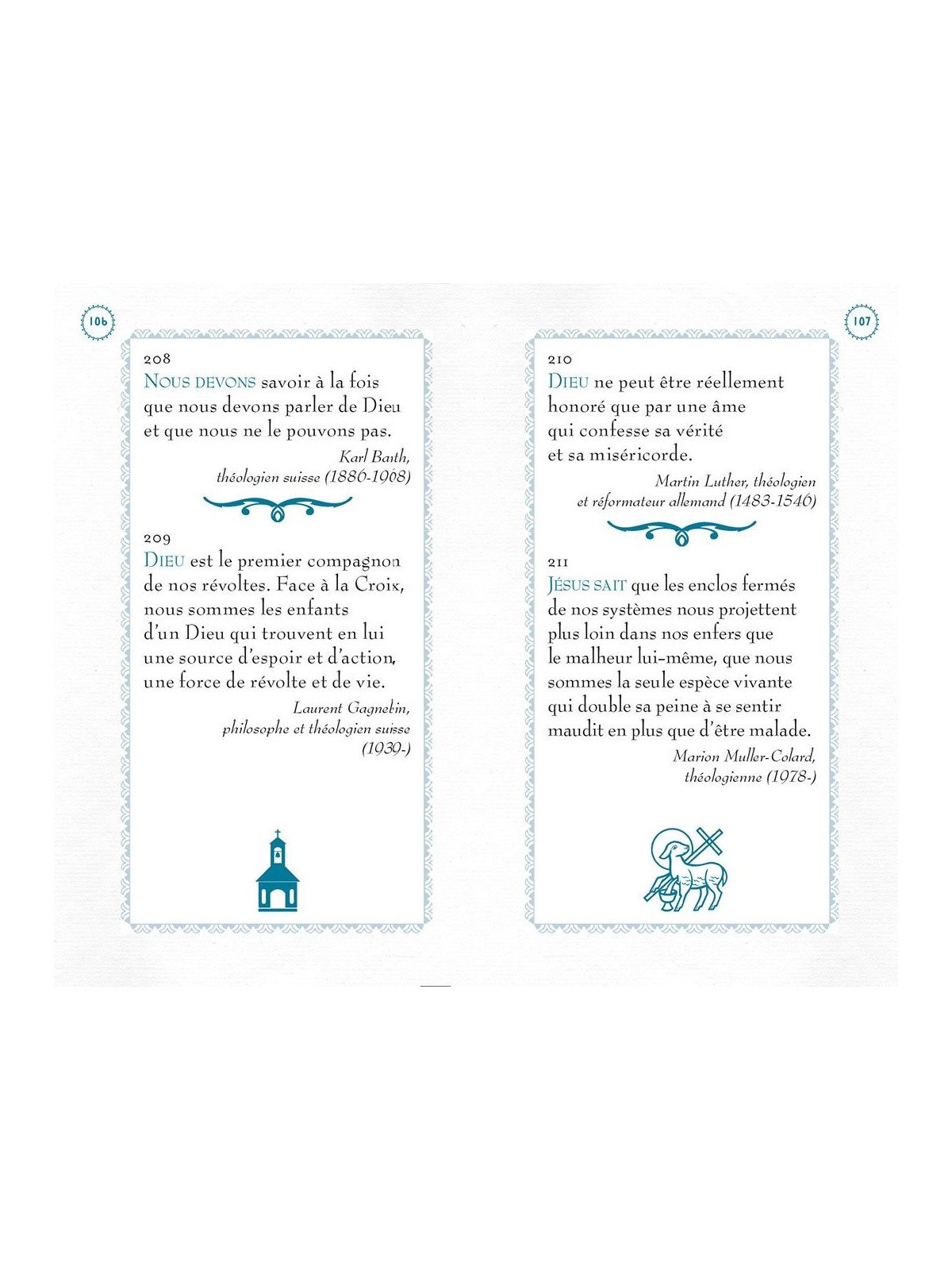 Petit recueil de pensées protestantes