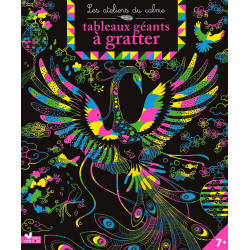 Les ateliers du calme - Tableaux géants à gratter