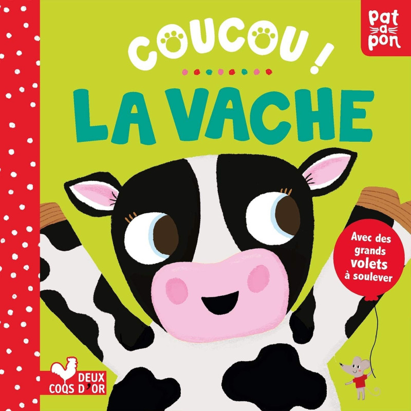 Coucou ! La vache - Avec des grands volets à soulever