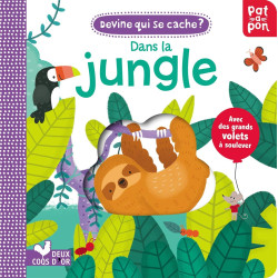 Devine qui se cache ? Dans la jungle - Avec des grands volets à soulever