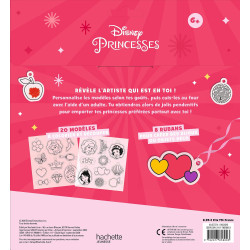 Disney Princesses - Les ateliers - Plastique magique crée tes bijoux et objets déco ! 20 modèles et 8 rubans colorés