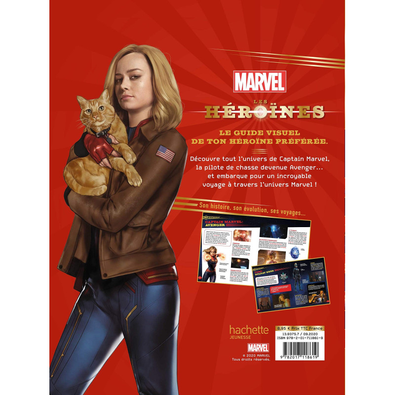 Les Héroïnes Marvel - Captain Marvel - Le guide visuel ultime