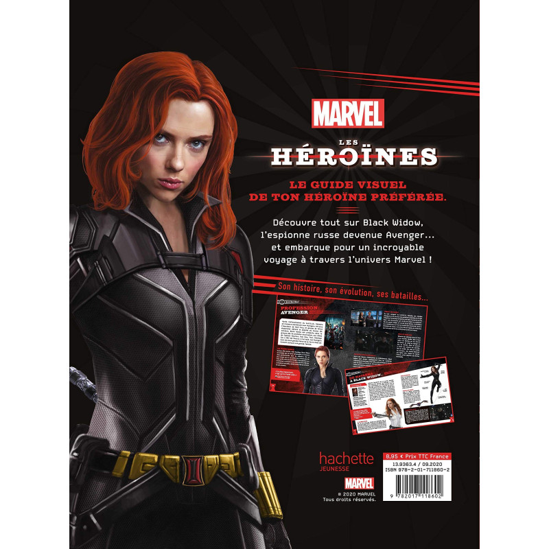Les héroïnes Marvel - Black Widow - Le guide visuel ultime