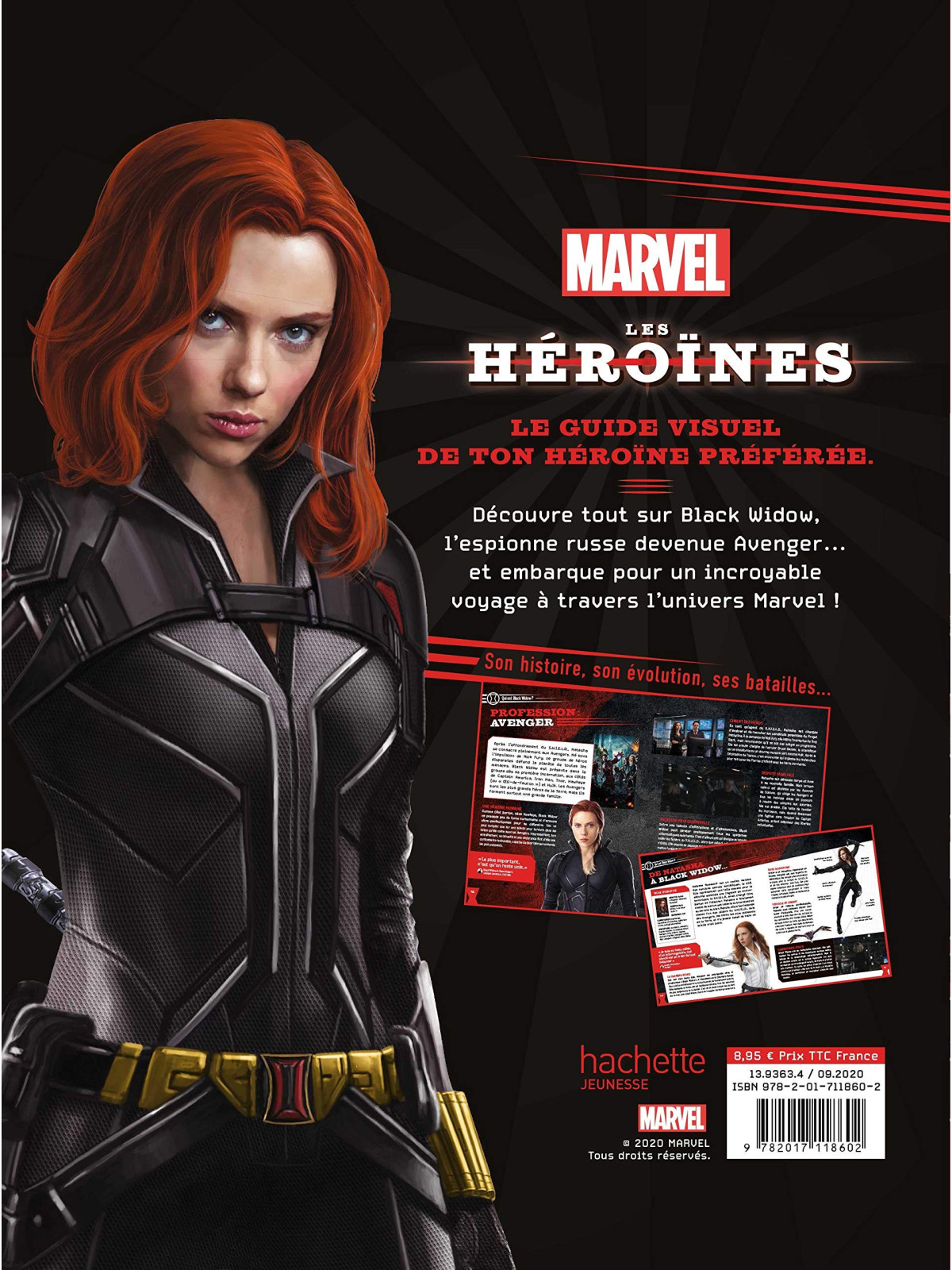 Les héroïnes Marvel - Black Widow - Le guide visuel ultime