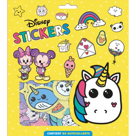 Disney Stickers - Contient 80 autocollants
