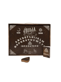 Soirée spiritisme - Ouija - 1 planche de Ouija, 1 goutte en bois & 1 livre pour vous guider