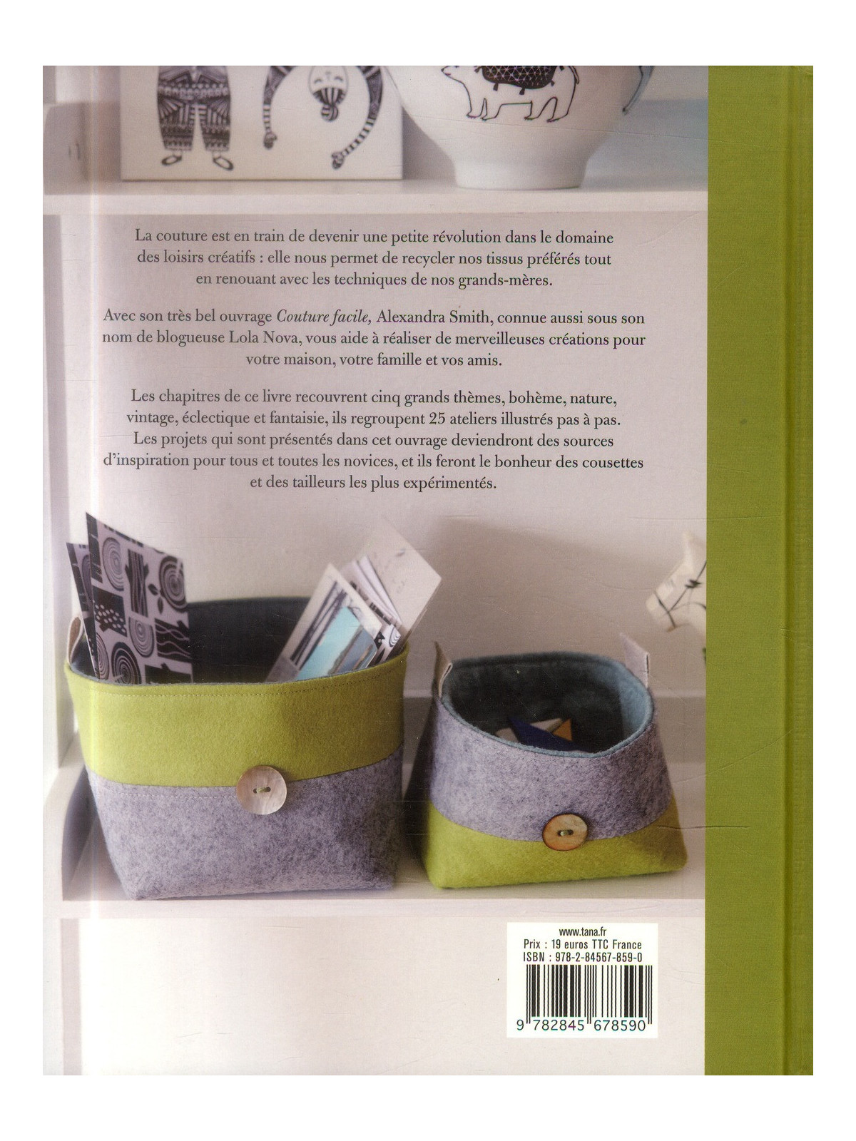 Couture facile - 25 créations illustrées pas à pas - Mystik-Boutique