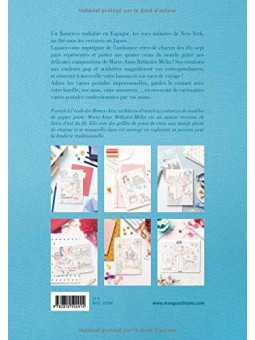 Cartes postales du bout du monde en broderie traditionnelle