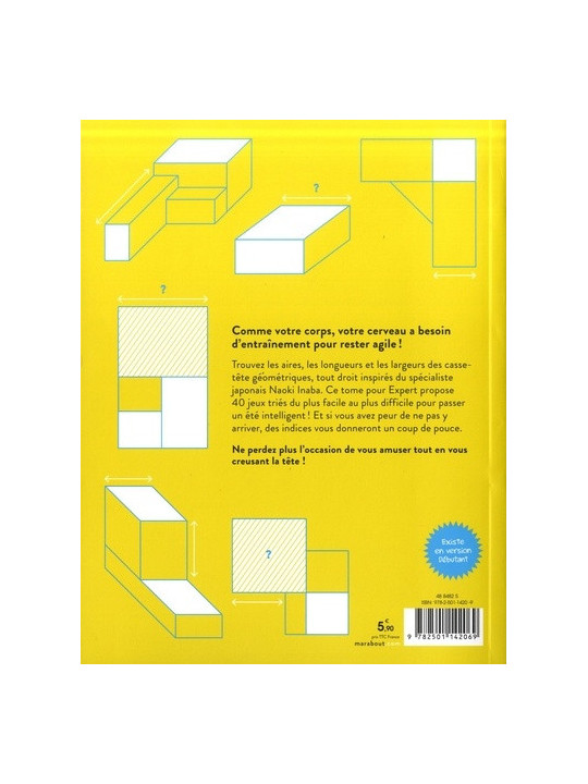 Casse-tête géométriques - Expert - 40 jeux infernaux pour faire...
