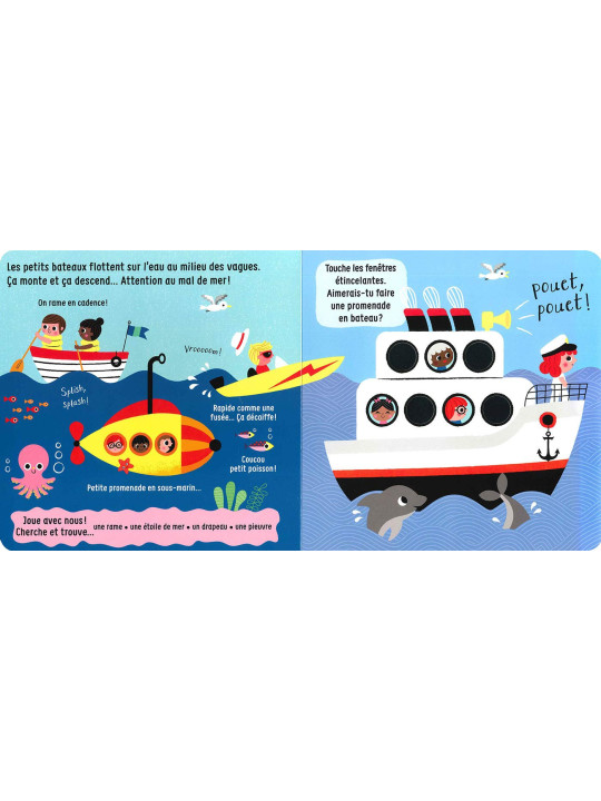 Je découvre les véhicules - Avec des matières à toucher