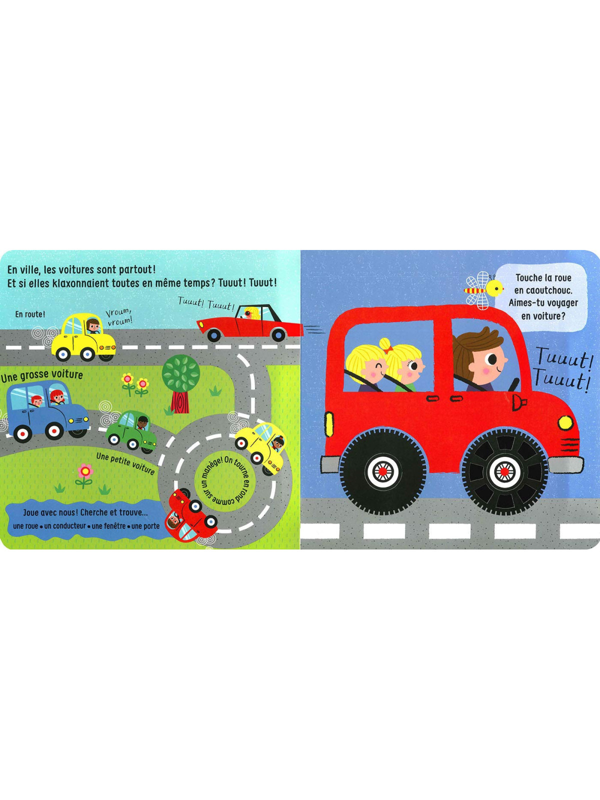Je découvre les véhicules - Avec des matières à toucher