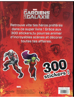Les Gardiens de la Galaxie - 300 stickers - Mystik-Boutique.fr