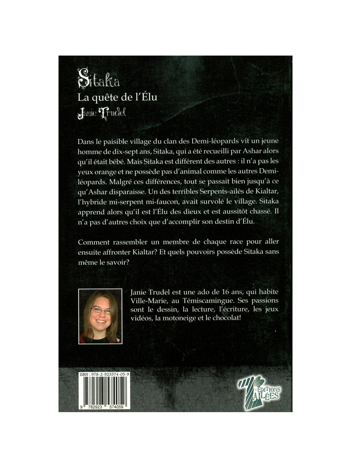 Sitaka - La quête de l'élu - Tome 1 - Mystik-Boutique.fr, Librairie