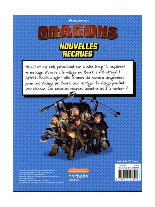 Dragons - Série graphique - Nouvelles recrues - Mystik-Boutique.fr